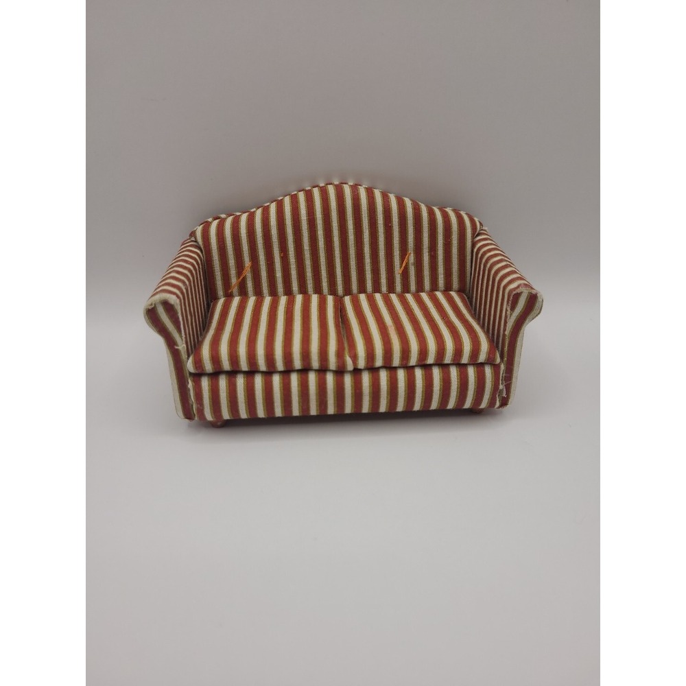 Vintage Dollhouse Furniture Melissa‎ and Doug Victorian Couch Only